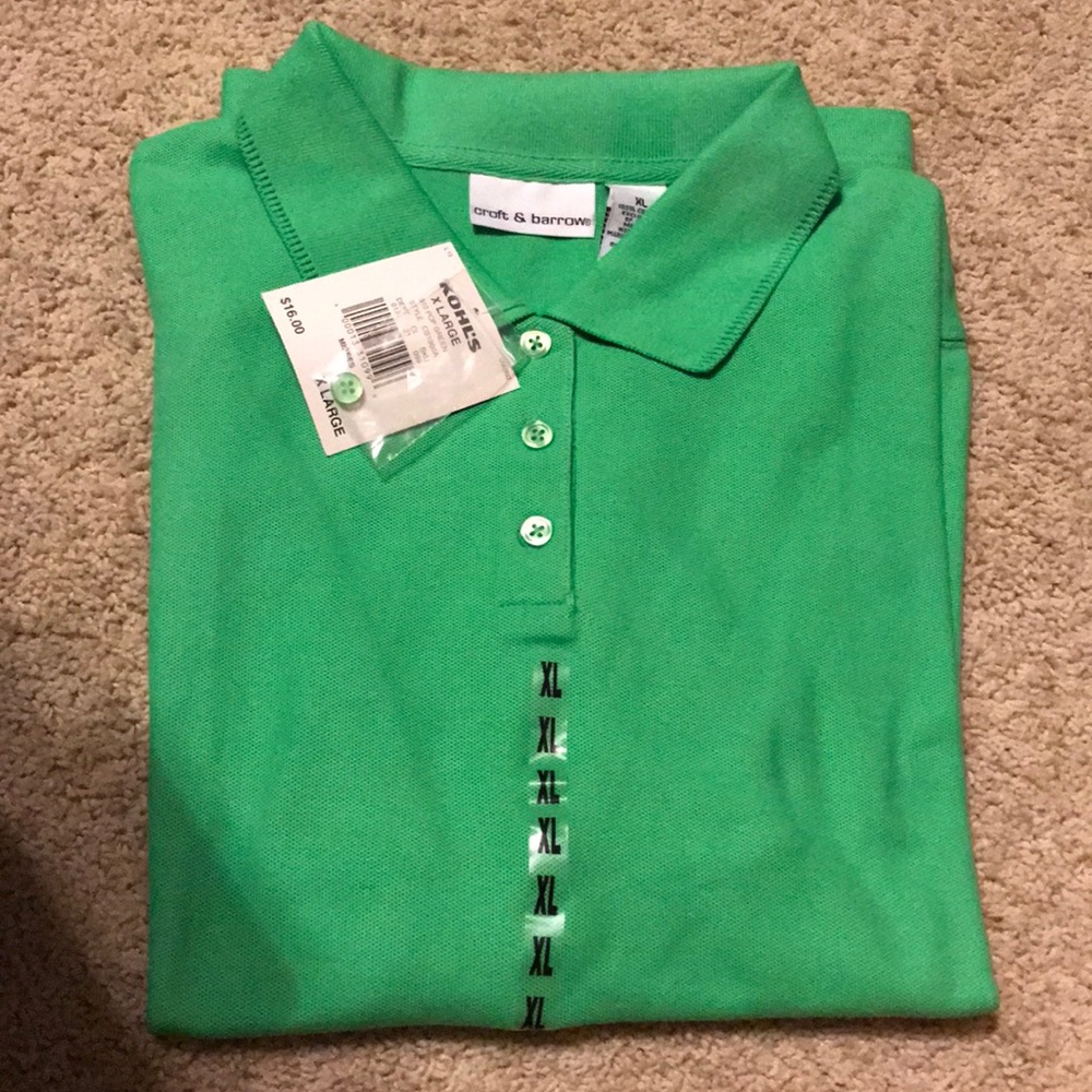 croft & barrow button up short sleeve shirt